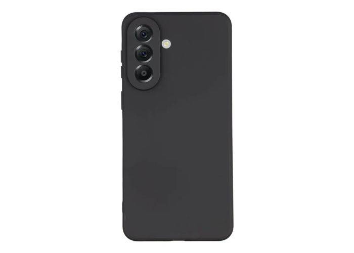 Samsung Galaxy A57 5G - Fleksibel gummer cover - Sort