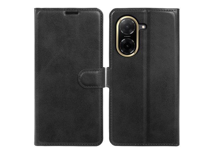 Xiaomi Redmi A5 4G - Vintage læder cover / pung - Sort