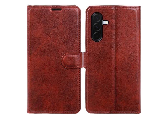 Samsung Galaxy A37 5G - Vintage læder cover / pung - Rød