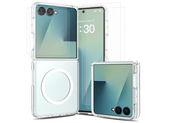 Samsung Galaxy Z Flip8 - Shockproof magsafe kompatibel cover - Inkl. Beskyttelsesfilm