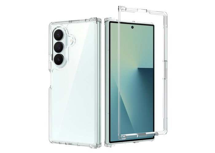 Samsung Galaxy Z Fold8 Ultra - Shockproof Hybrid cover - Transparent