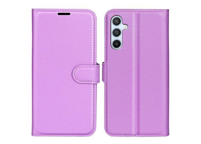 Samsung Galaxy A54 5G - Samsung Galaxy A54 5G - Læder cover / pung - Lilla