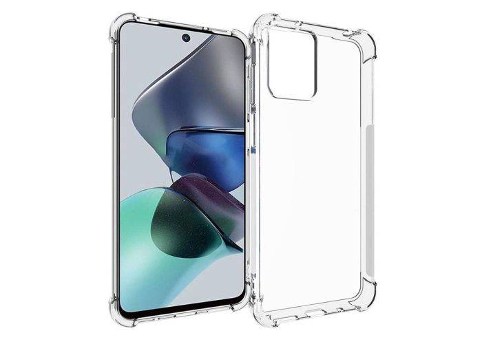 Motorola Moto G23 4G - Shockproof gummi cover - Transparent