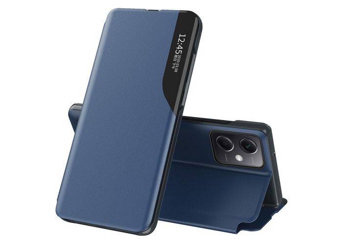 Xiaomi Redmi Note 12 Pro 5G - View window læder cover - Safir