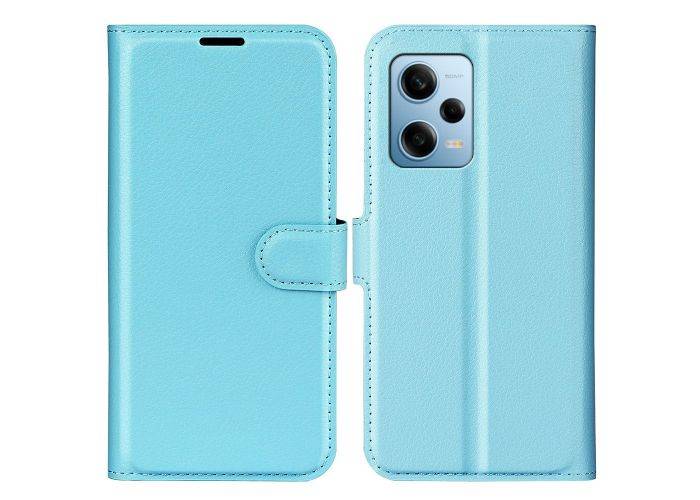 Xiaomi Redmi Note 12 Pro 5G - Læder cover / pung - Blå
