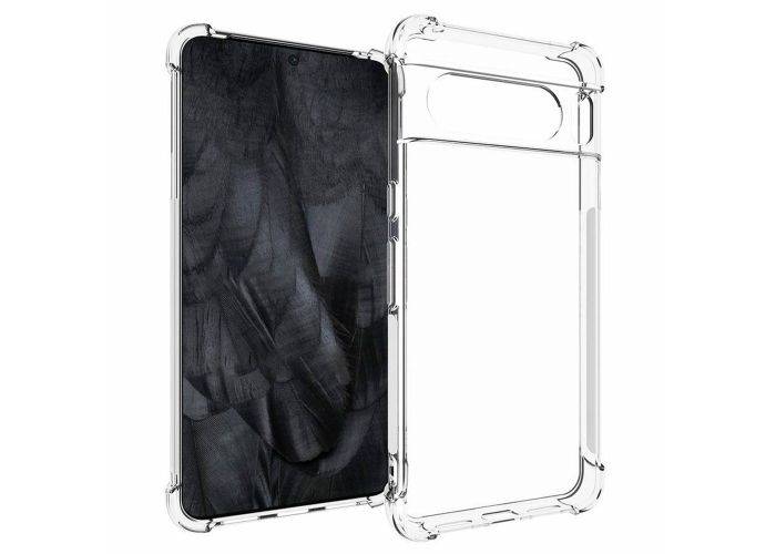Google Pixel 8 Pro - Shockproof gummi cover - Transparent