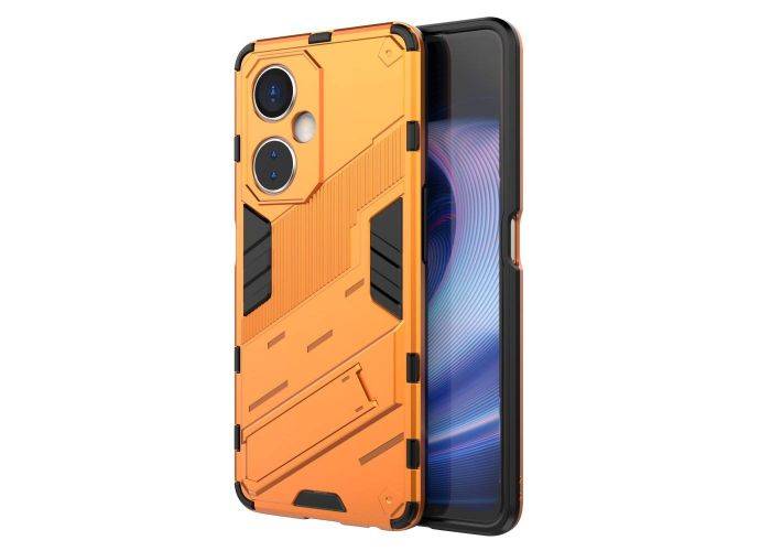 OnePlus Nord CE 3 Lite 5G / Nord N30 5G - Hybrid cover med Kickstand - Orange