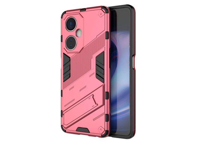 OnePlus Nord CE 3 Lite 5G / Nord N30 5G - Hybrid cover med Kickstand - Rosa