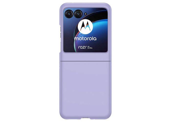 Motorola Razr 40 Ultra 5G - Slim Hardcover - Lilla