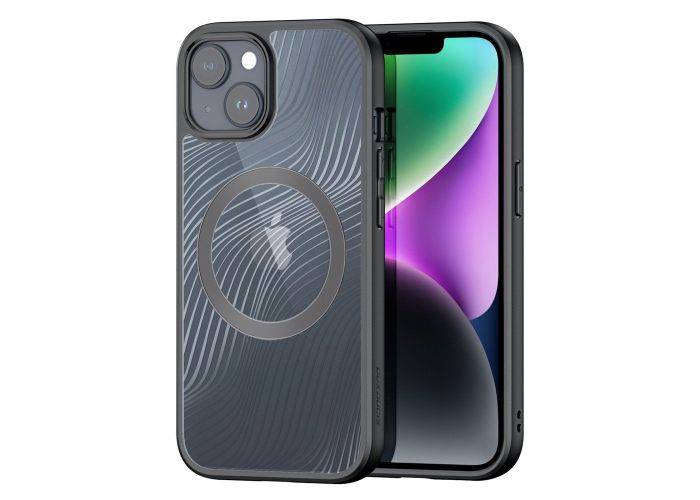 iPhone 15 - DUX DUCIS Aimo Magsafe Hybrid cover - Sort