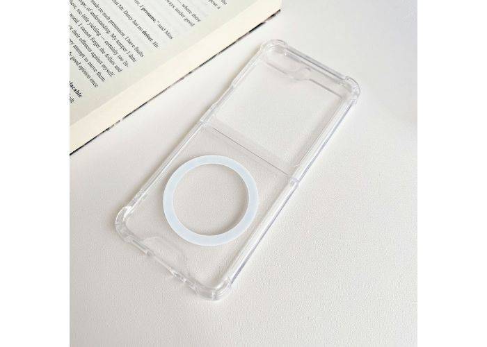 Samsung Galaxy Z Flip5 5G - Magnetisk Ultraklart cover - Magsafe kompatibel