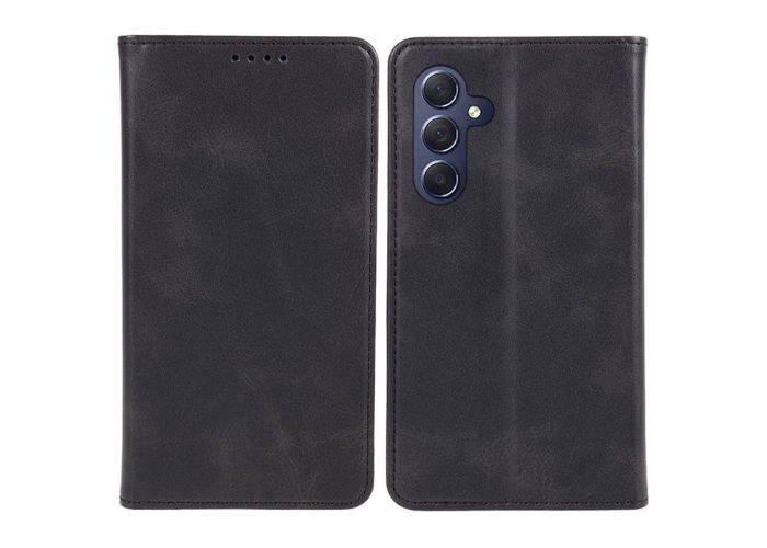 Samsung Galaxy S23 FE - Slim flip læder cover - Sort