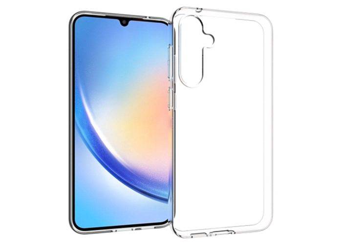 Samsung Galaxy S23 FE - Ultraklar gummi cover - Transparent