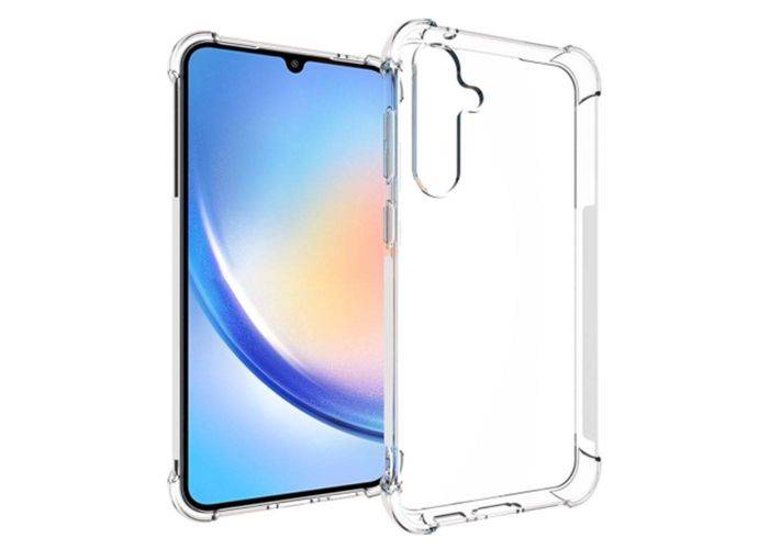 Samsung Galaxy S23 FE - Shockproof gummi cover - Transparent