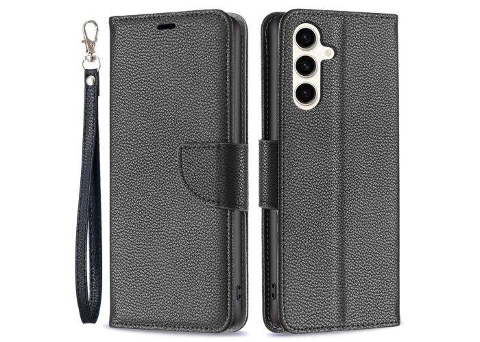 Samsung Galaxy S23 FE - Læder cover / pung - Sort