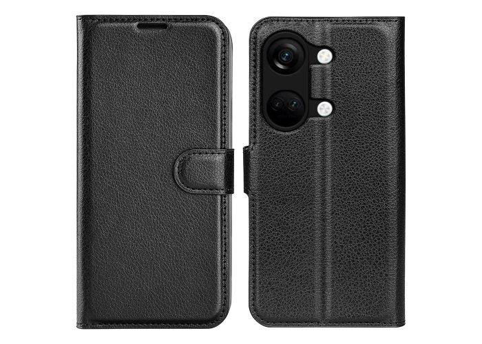 OnePlus Nord 3 5G - Læder cover / pung - Sort