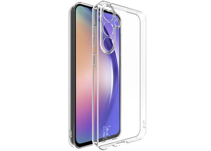 Samsung Galaxy S23 FE - IMAK series 5 gummi cover - Transparent