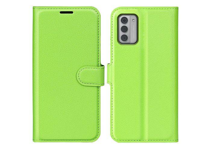Nokia G42 - Læder cover / pung - Grøn