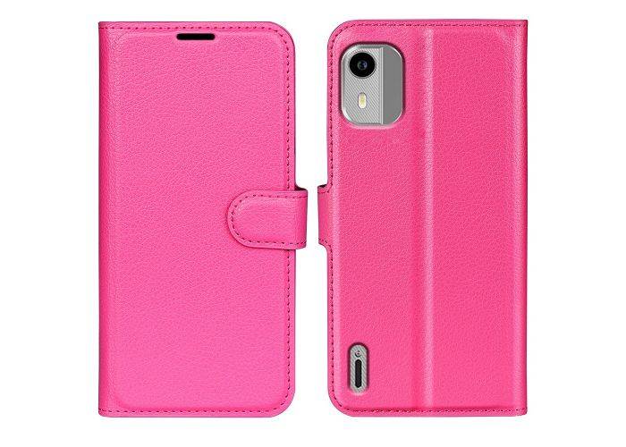 Nokia C12 / C12 Pro / C12 Plus - Læder cover / pung - Rosa