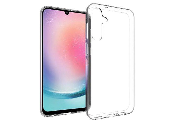 Samsung Galaxy A25 5G - Slim fleksibelt gummi cover - Transparent