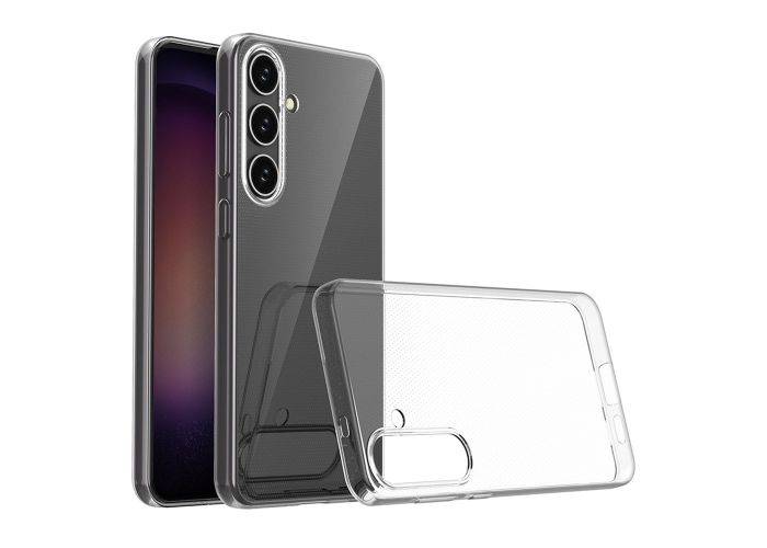 Samsung Galaxy S24 Plus - Shockproof Slim gummi cover - Transparent