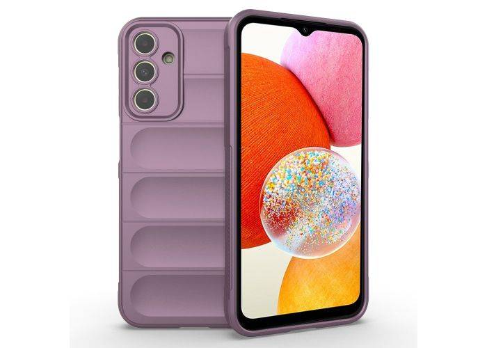Samsung Galaxy A15 4G - WAVE gummi cover - Lys lilla