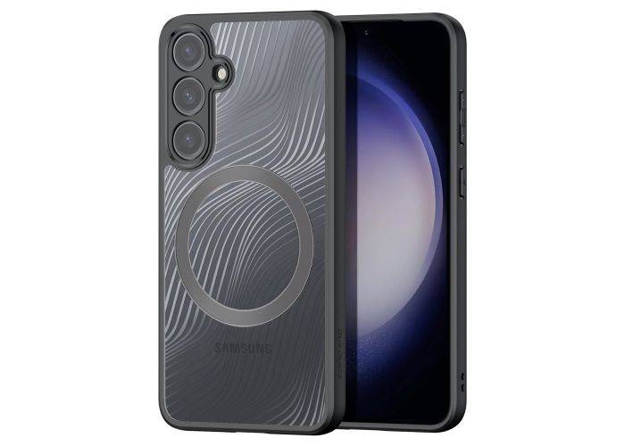 Samsung Galaxy S24 Plus - DUX DUCIS Aimo Magsafe Hybrid cover - Sort
