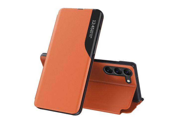 Samsung Galaxy S24 Plus - View Window læder cover - Orange