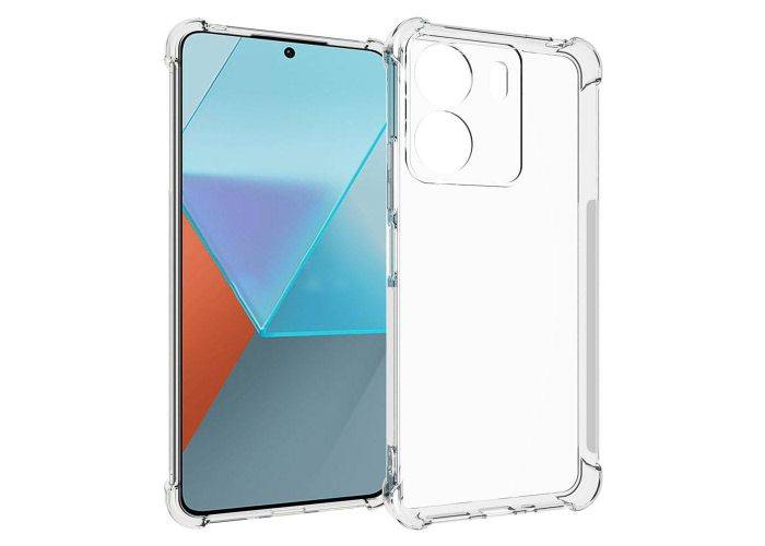 Xiaomi Redmi 13C 4G - Shockproof gummi cover - Transparent