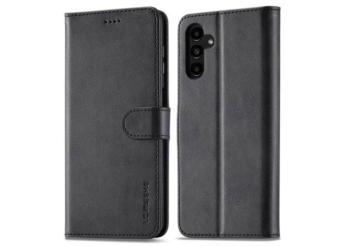 Samsung Galaxy A15 5G / A15 4G - LC.IMEEKE læder cover - Sort