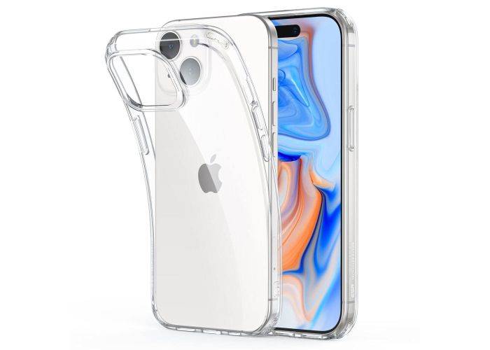 iPhone 15 - ESR Project Zero gummi cover - Transparent