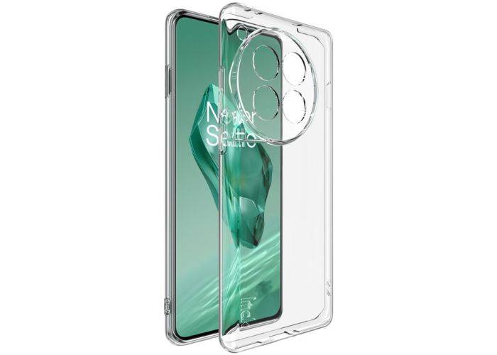 OnePlus 12 5G - IMAK 5 series gummi cover - Transparent