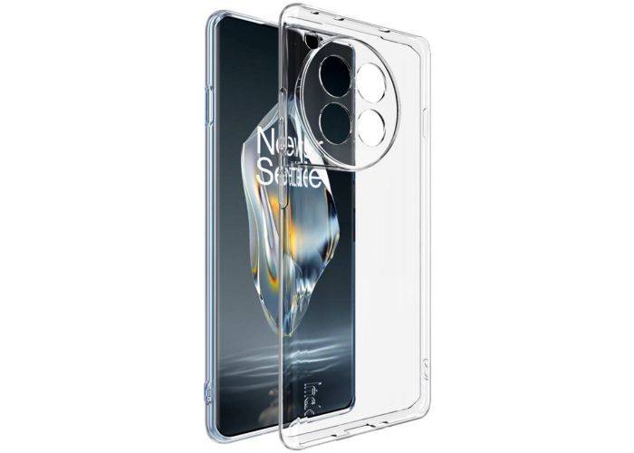 OnePlus 12R 5G - IMAK 5 series gummi cover - Transparent