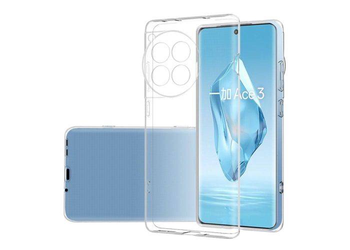 OnePlus 12R 5G - Fleksibelt gummi cover - Transparent