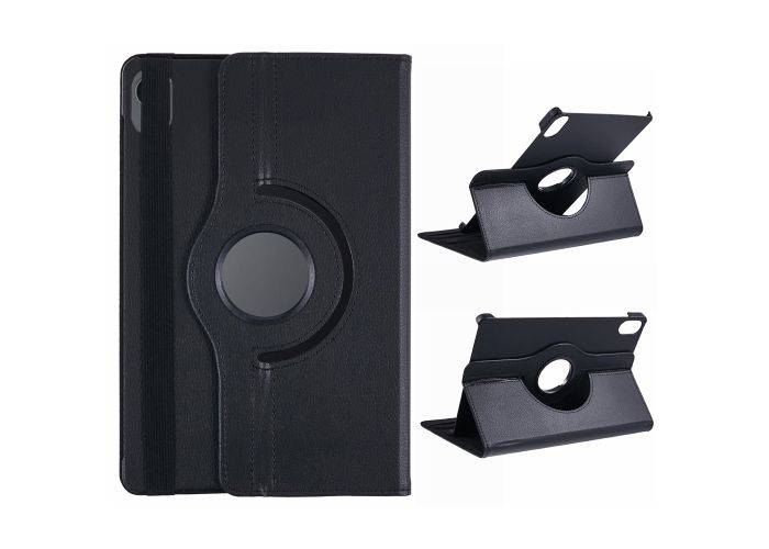 Samsung Galaxy Tab S11 - Læder cover 360 grader roterbar - Sort