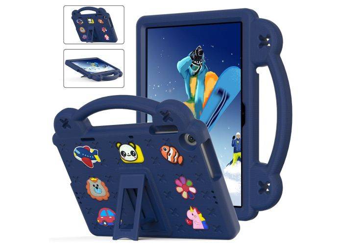 Lenovo Tab M10 (Gen 3) - Shockproof børnevenligt cover - Marineblå