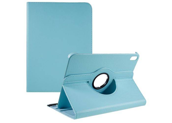 iPad 11 A16 (2025) / iPad 10.9 (2022) - Læder cover 360 grader roterbar - Blå