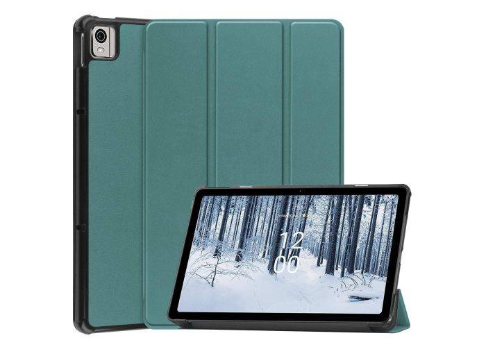 Nokia T21 - Tri-Fold læder cover - Turkis