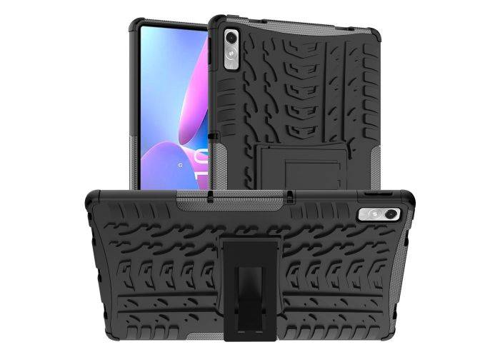 Lenovo Tab P11 (Gen 2) - Shockproof Hybrid cover med kickstand - Sort