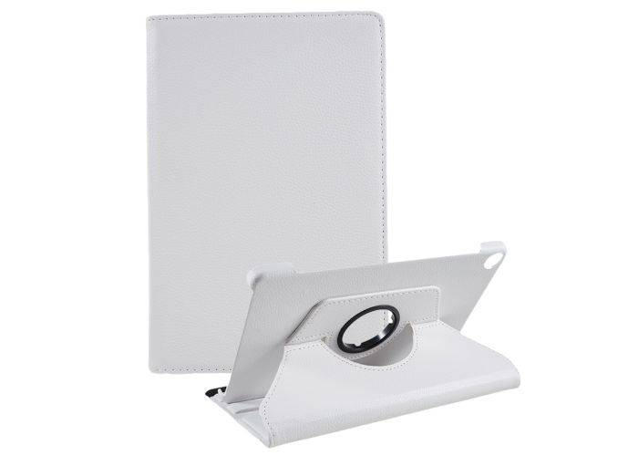 Lenovo Tab M10 (Gen 3) - Læder cover 360 grader roterbar - Hvid