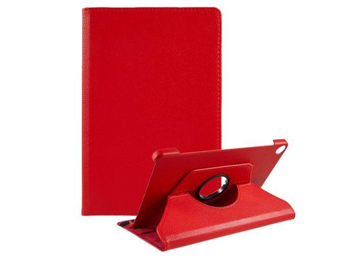 Lenovo Tab M10 (Gen 3) - Læder cover 360 grader roterbar - Rød