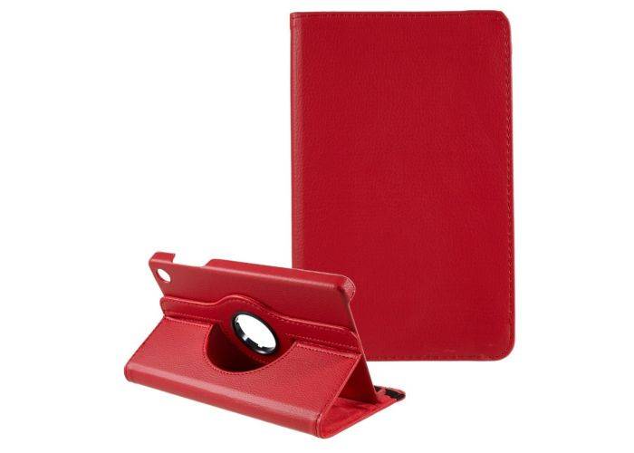 Lenovo Tab M8 (Gen 4) - Læder cover 360 grader roterbar - Rød