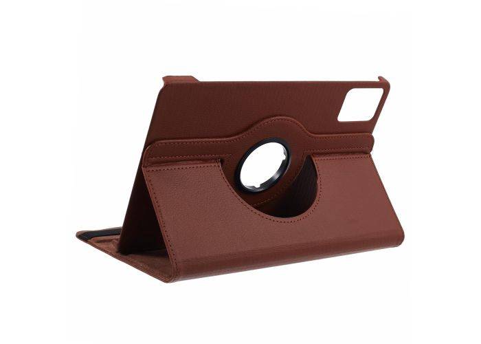 Lenovo Tab M11 - Læder cover 360 grader roterbar - Brun