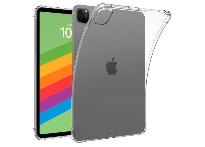 iPad Pro 11 (2024/2025) - Shockproof gummi cover - Transparent
