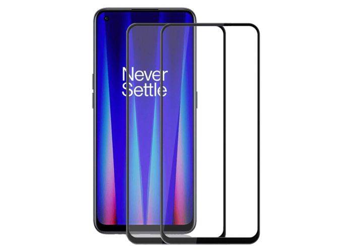 OnePlus Nord CE 2 5G - AMORUS premium hærdet beskyttelsesglas med komplet dækning - 2 stk.
