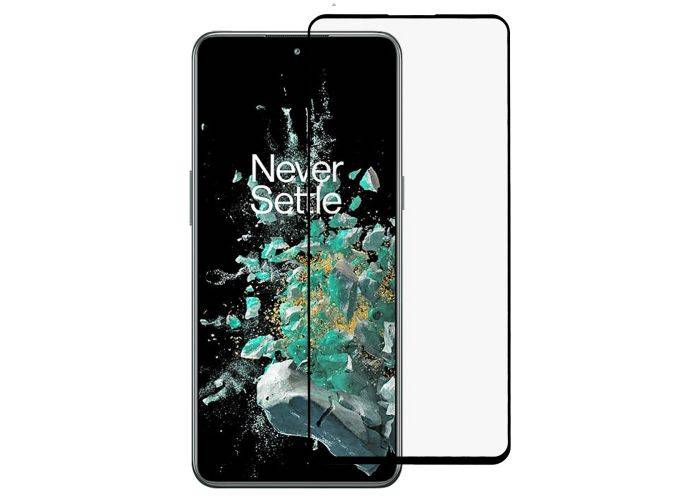 OnePlus 10T 5G - Azmaro Premium hærdet beskyttelsesglas - Komplet dækning