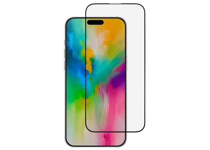 iPhone 16 - Hærdet beskyttelsesglas med komplet dækning