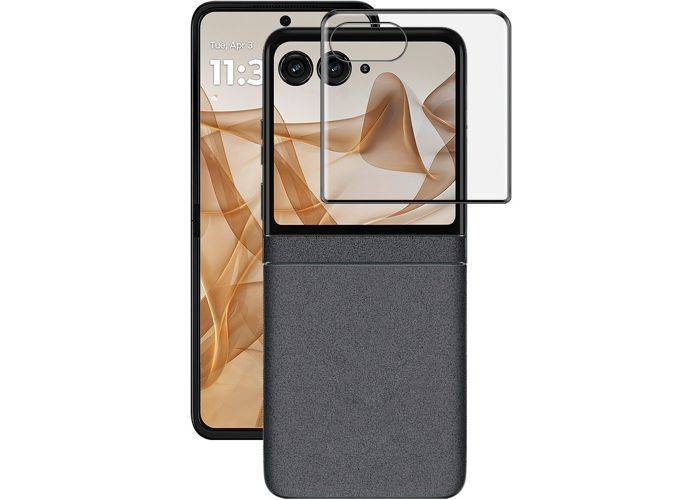 Motorola Razr 60 - Azmaro Premium hærdet beskyttelsesglas - Komplet dækning