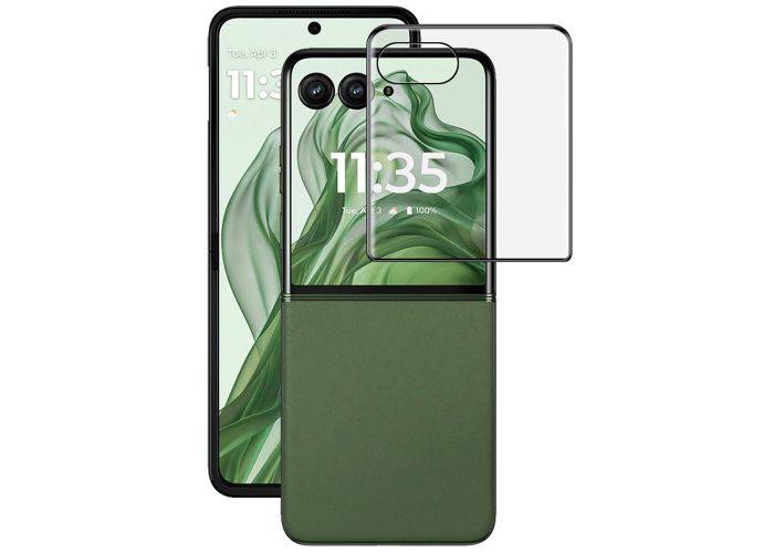 Motorola razr 60 Ultra - Hærdet beskyttelsesglas m/komplet dækning