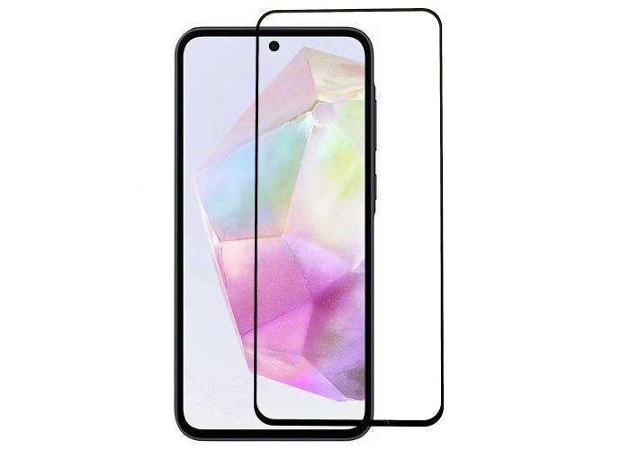 Samsung Galaxy S24 FE - Azmaro Premium hærdet beskyttelsesglas - Komplet dækning